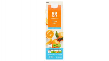 Co Op Orange Juice Smooth