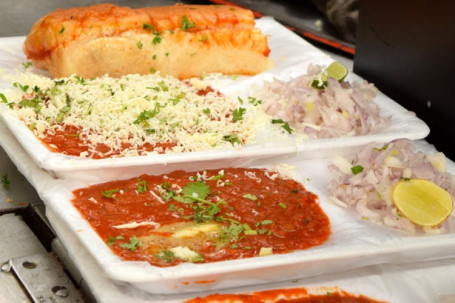 Pav Bhaji And Cheese Pulao