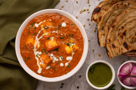 Butter Paneer With 2 Parantha