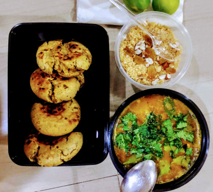 Dal Bati And Traditional Choorma