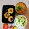 Butter Tadka Dal[500Ml]+Masala Bati[3Pieces]+Salad+Jeera Rice 200Grams
