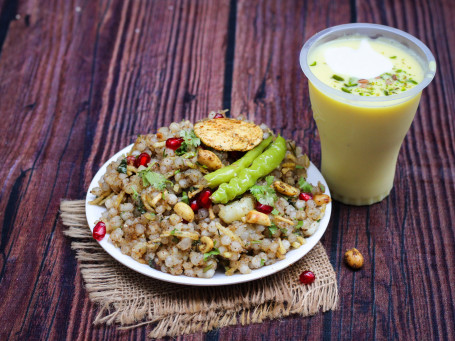 Faryali Sabudana Khichadi Lassi