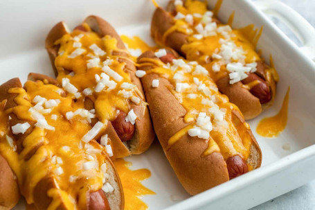 Grated Cheese Hot Dog