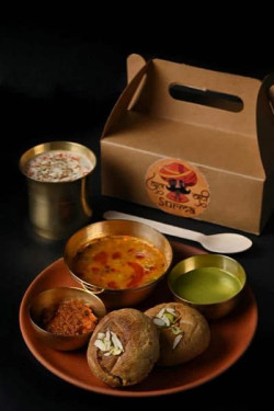 Jain Dal Bati Thali