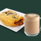 Picco Caffe Latte and Malabari Egg Croissant.