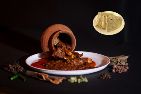 Mutton Handi Rumali Roti (4 Pcs)