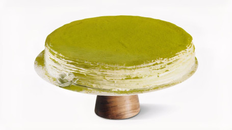 Green Tea Mille Crepe Cake 12