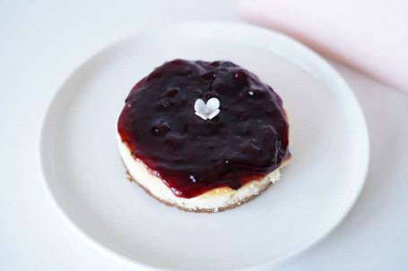 Blueberry Mini Baked Cheesecake