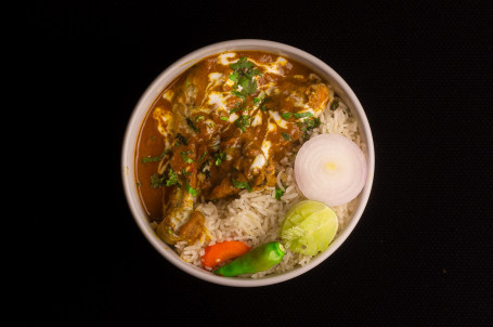 Chicken Nawabi Lababdar Rice Bowl