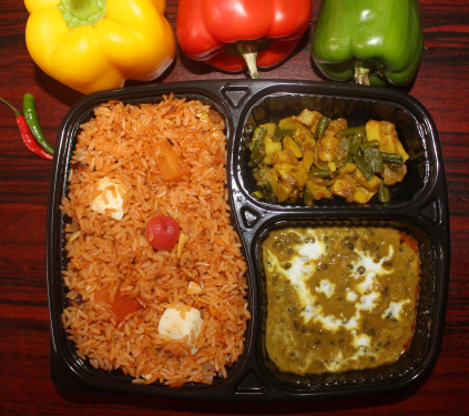 Kashmiri Pulao With Dal Makhani