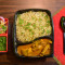 Jeera Rice With Chicken Curry Comboo Salad And Chutney