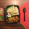 Tawa Roti(3Pcs)With Big 2Pcs Chicken Curry Salad And Chutney
