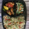 Veg Fried Rice With Chilli Chicken Dry