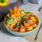 Thai Basil Rice Bowl With Chicken In Roasted Sauce