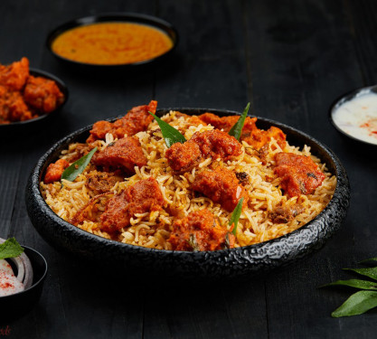 Chicken 65 Biryani (Serves 1 To 2)