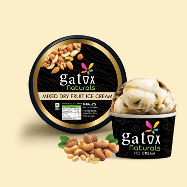 Mixed Dry Fruits Ice Cream[Mini Pack]