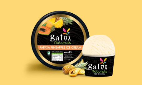 Pineapple Kaju Ice Cream[Mini Pack]