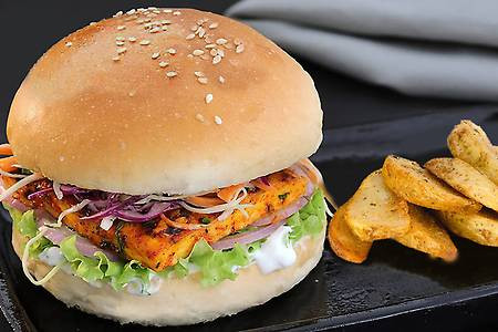 Hamburguesa Paneer Picante