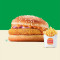 Tikki Twist Burger Med Fries.