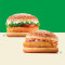 Bk Classic Veg Burger+Crispy Veg Burger.
