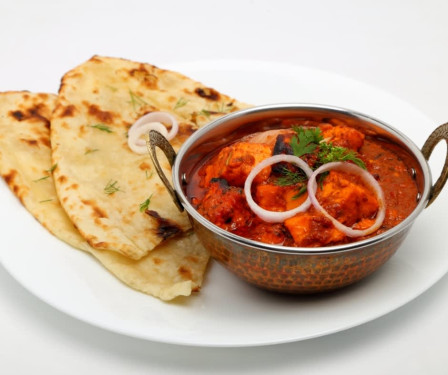 Paneer Butter Masala With Choice Of Roti Paratha Naan Phulka