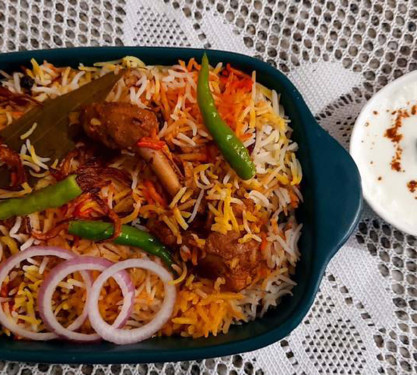 Mutton Biryani Ryta Mutton Gravy