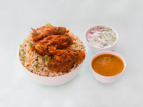 Ghee Chicken Wings Biryani