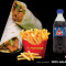 2 Tandoori Chicken Roll With French Fries And Soft Drink