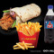 Krisper Roll Meal (Chicken Krisper Roll With French Fries And Soft Drink)