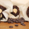 Muffin De Chocolate Relleno De Crema De Avellanas