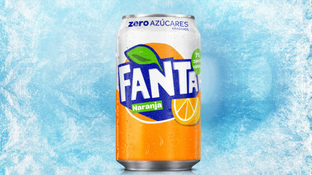 Fanta Naranja Zero Az Uacute;Cares Lata Ml