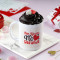 Pastel de taza de chocolate de San Valentín