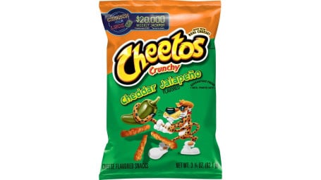 Cheetos Crujiente Cheddar Jalapeño 3.25 Oz.