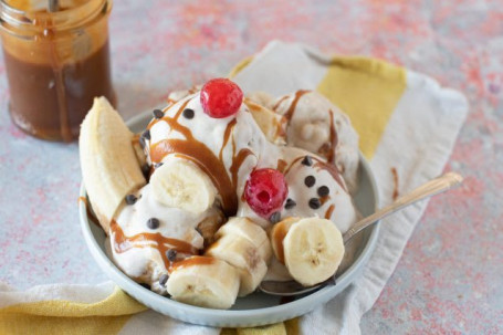 Caramel Banana Ice Cream