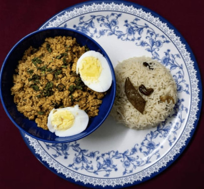 Bagara Rice With Chicken Kheema