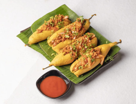 Stuffed Mirapakai Bajji 5 Pcs Vvv Special