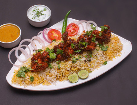 Chicken Lollipop Biryani (Serves 1-2)