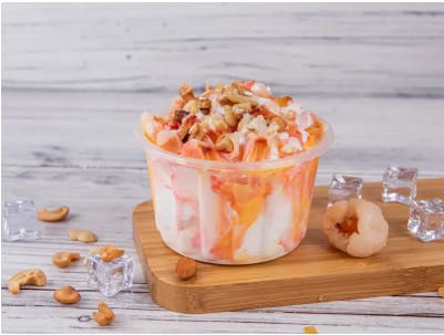 Lychee Salad Icecream