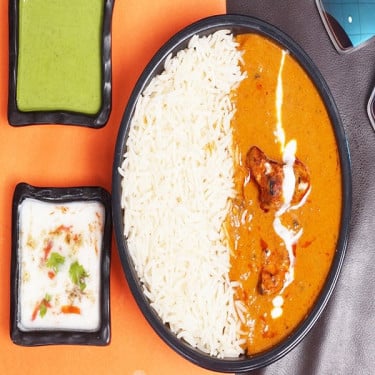 Butter Chicken Chawal (Serves 1-2)