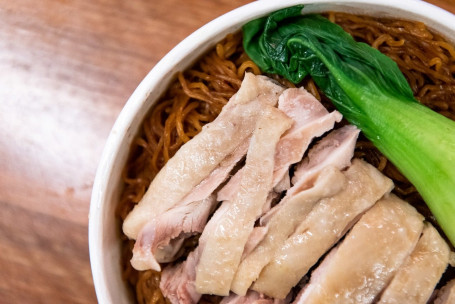 Hainanese Chicken Noodles Dry