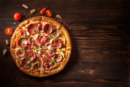 Pizza de salami