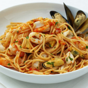 Espaguetis Frutti Di Mare