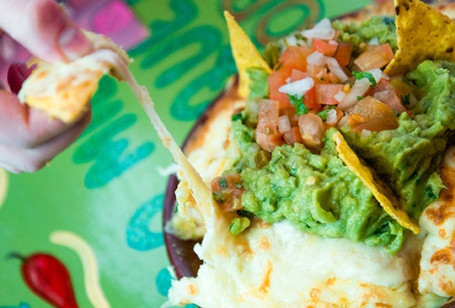 Nachos Con Guacamole Para 