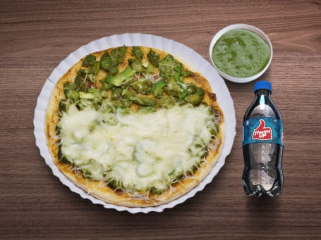 6 Chicken Green Cheese Pizza Thumbs Up(250Ml)