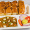 Pav Bhaji With Garlic Butter Pav (4 Pcs) (250 Ml)