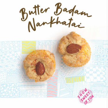 Butter Badam Nan Khatai