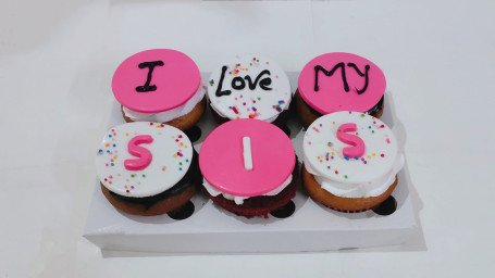 Sis Cupcakes 6 Pieces