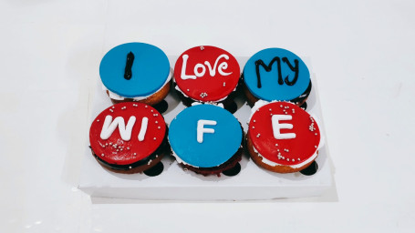 Wife Cupcakes 6 Pieces