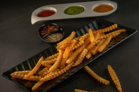 Spicy Herbs Zigzag Fries