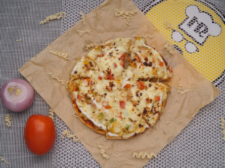 7 Creamy Maggie Cheese Pizza